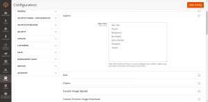 Manage Tabs and Sub Tabs - General configuration