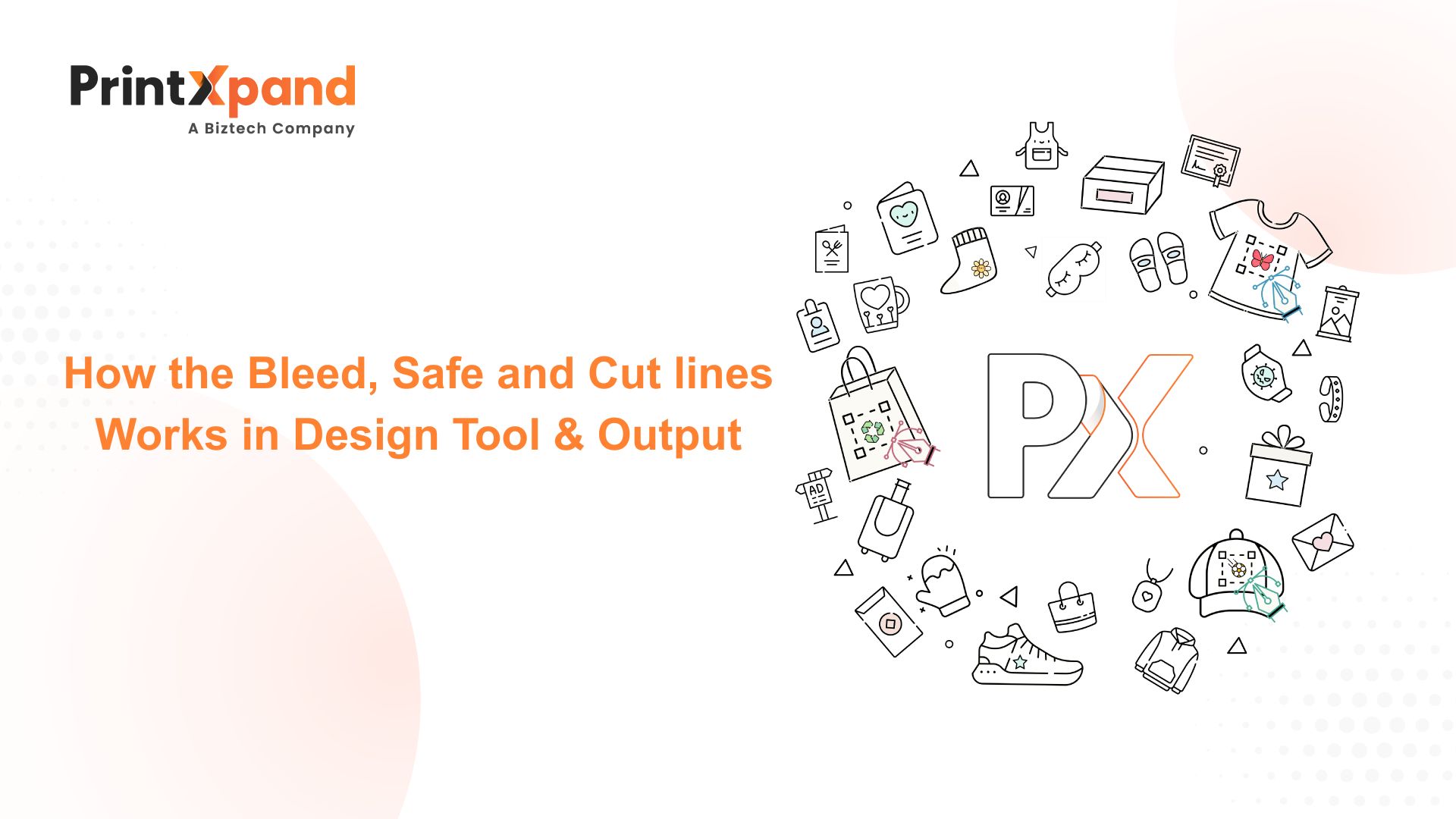 How the bleed, safe and cut lines works in designtool & output